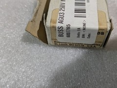 Bussmann AGU3 Fast Acting Fuse 250V 3A Glass Tube Automotive Box of 10