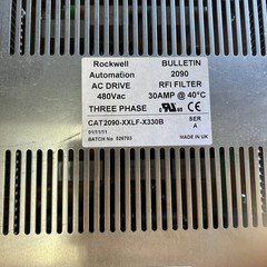 Rockwell AC Drive Bulletin 2090-XXLF-X330B Ser A