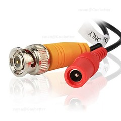 BNC DC POWER VIDEO SECURITY CCTV CAMERA DVR EXTENSION CABLE DATA LEAD WIRE 1-50m