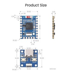 ESP32-S3 Micro Development Board WIFI Bluetooth Wireless Communication Module