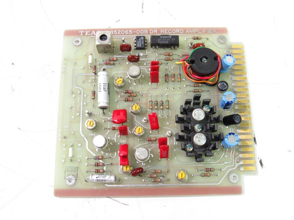 TEAC 13352065-00B RECORD AMPLIFIER BOARD/CARD ***XLNT***