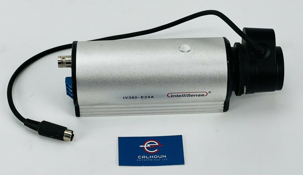 IntelliSense IV380 Black and White Microscope Video Camera + Lens *WARRANTY*