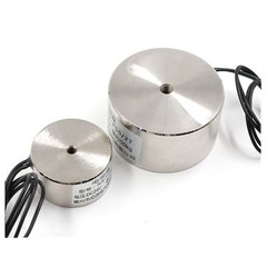 1Pcs Electromagnet DC 12V/24V Electro Magnet Solenoid Sucker Suction 2.5KG~150KG