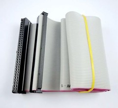2Pcs 2.54mm Pitch 2×30 Pin 60 Pin 60 Wire IDC Flat Ribbon Cable Length 100CM