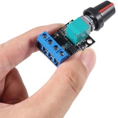 5PCS Voltage Regulator PWM DC Motor Speed Controller 5V 12V 10A LED Dimmer