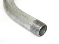 Rigid Metal Conduit RMC Elbow, 90-Degree Sweep, 3/4-In. Threaded, Galvanized
