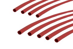 9 Lot TEMCo 1/8″ Marine Heat Shrink Tube 3:1 Adhesive Glue Lined 12″ long RED
