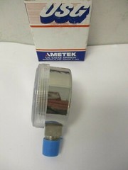 AMETEK USG 1535, 316 SS, 2″ DIAL 0-100 PSI 1/4″ ANPT , POLY COVER, PRESSURE GA