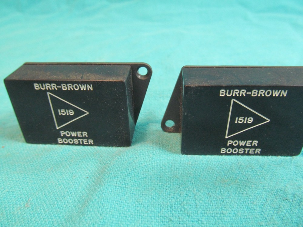 LOT OF 2 BURR-BROWN 1519 POWER BOOSTERS