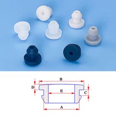Wiring Grommets Silicone Rubber Open Grommet Cable Protect Bushes 4.5mm-60.6mm