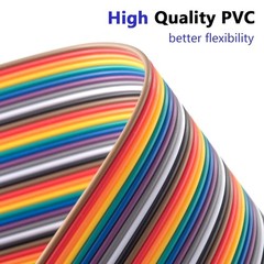 10cm+20cm 240pcs Breadboard Jumper Wires Cable Kit, Male to Female, Female to Ma