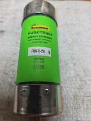 NEW BUSSMANN FRN-R 150 DUAL ELEMENT FUSE 150A 250V NEW NO BOX