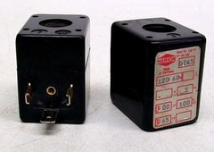 LOT OF 2 USED NORGREN HERION 0245 120V 60HZ 5VA SOLENOIDS RC