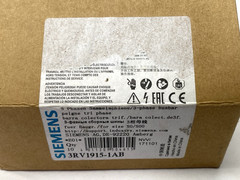 Siemens 3RV1915-1AB Busbar 3-Phase Modular Spacing 45mm for 2 Switches PKG OF 10