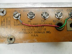 WHEELOCK SIGNALS KS-16301 TYPE D RELAY 115V 60HZ 5A