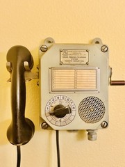 WWII United States Instrument Co Sound Powered Phone Station A542 Navy Military