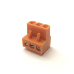 Lot of 50 Weidmuller 1716330000 Pluggable Terminal Blocks, 3-Position, 26-14 AWG