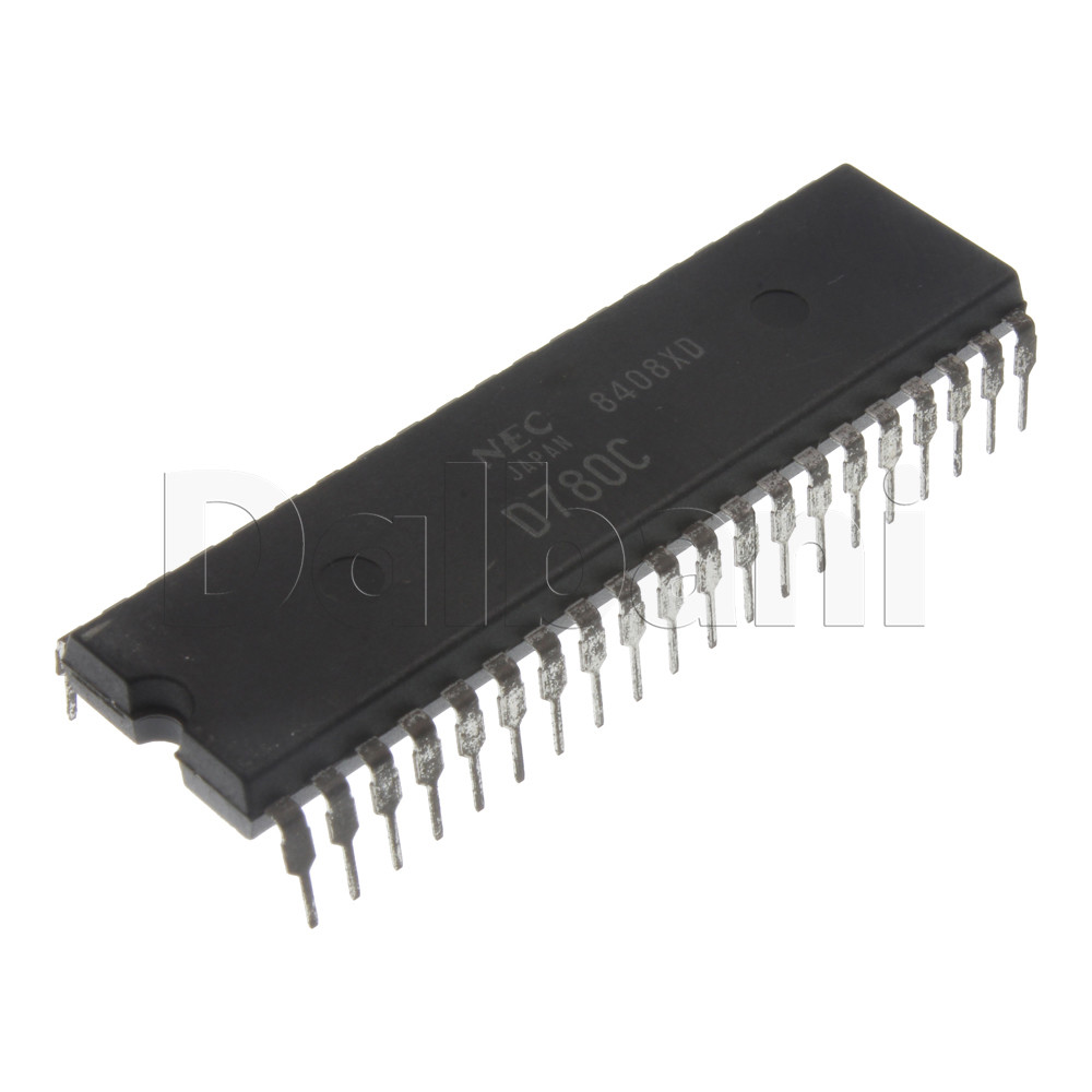 UPD780C D780C NEC Z80 High Performance CP/M Compatible NMOS 8Bit Microprocessor