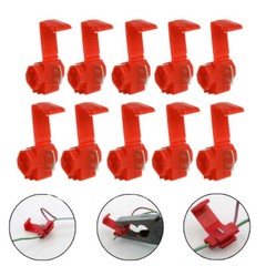 50PCS Lock Wire Electrical Cable Connectors Quick Splice Terminals Crimp