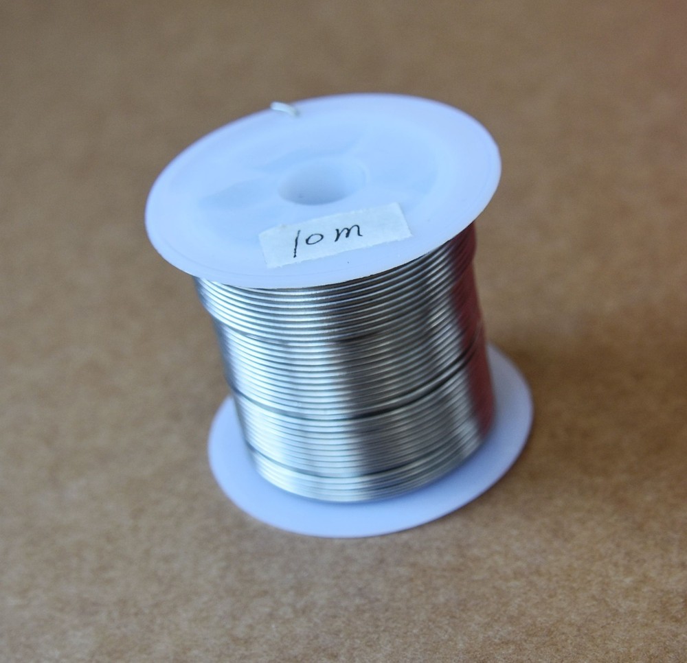 Tin1.0*10m 52g 10m 1.0mm Lead-Free Tin Wire Tin 99.3% Copper 0.7% solder weld