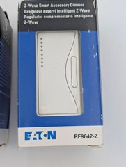 3 PACK! EATON RF9642-ZAW Z-Wave Plus Accessory Dimmer, Alpine White