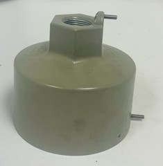 HUBBELL KILLARK NO. EZA2, HAZARDOUS LOCATION LIGHT FIXTURE CORROSION RESISTANT