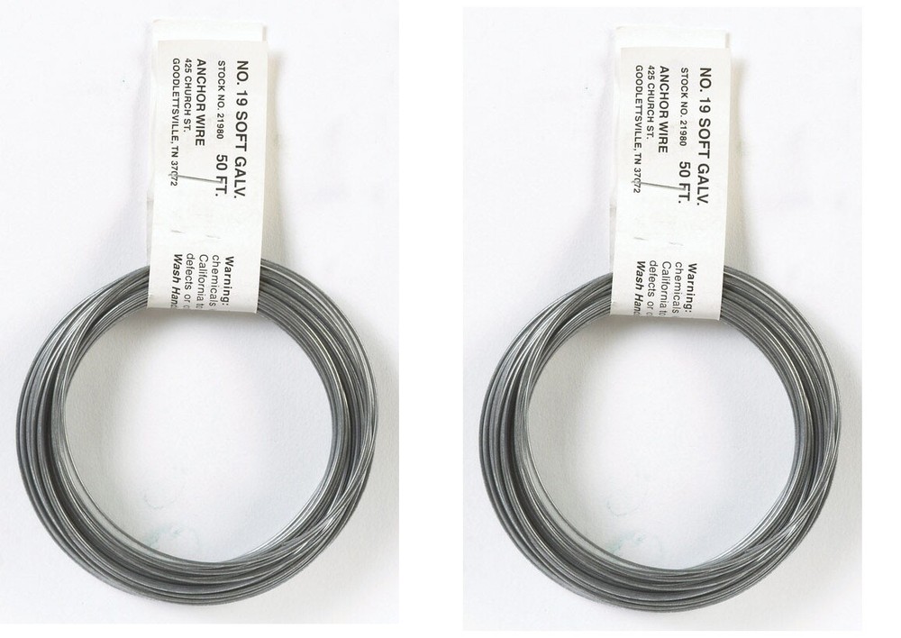 2 rolls StovePipe And Mechanics General-Purpose Wire by Hillman Fasteners