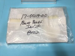NOVELLUS 17-00119-00 PANEL, FACILITY, POWER INLET, 169261