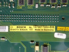 USED Bosch 1070077000-506 Power Supply Unit Control Board D-64711