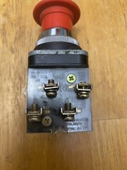 Used MARUYASU DENGYO MPDJ-1R E STOP BUTTON / 41-10279