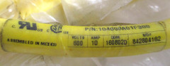 BRAD HARRISON-WOODHEAD CONNECTIVITY, 104000A01F300, 4-PIN 16/4 CORDSET, SURPLUS