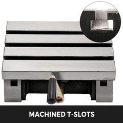 Adjustable-angle Worktable; Tilting Worktable for Milling and Drilling Machines
