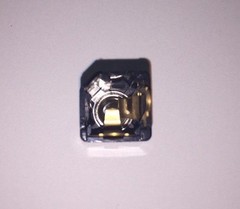 (4 PIECE LOT) MS112B, SWITCHCRAFT CONNECTOR JACK STEREO 6.35MM PANEL MOUNT