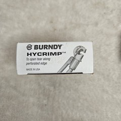 Burndy Hycrimp Compression Tap YHD-200 2/0-1/0 ACSR 3/0-2/0 STR Die D3 24 Pack