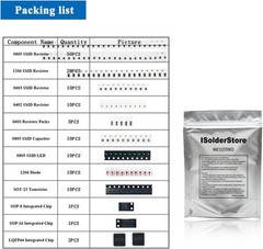 SMD/SMT Components Practice Board – Electronic Project Kits DIY Soldering Skill