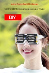 DIY Electronic Kit – Voice Activated LED Glasses – Soldering Project – Teaching