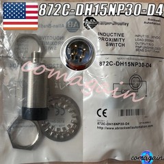 Proximity Sensor 4-pin 10…30VDC 200mA For Allen Bradley 872C-DH15NP30-D4