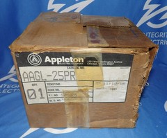 NIB Appleton AAGL-25PR Prismatic Globe + 1 Year Warranty
