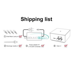 Bluetooth Music Tesla Coil AC110-240V 50/60Hz 120W High Frequency Voltage Pulse