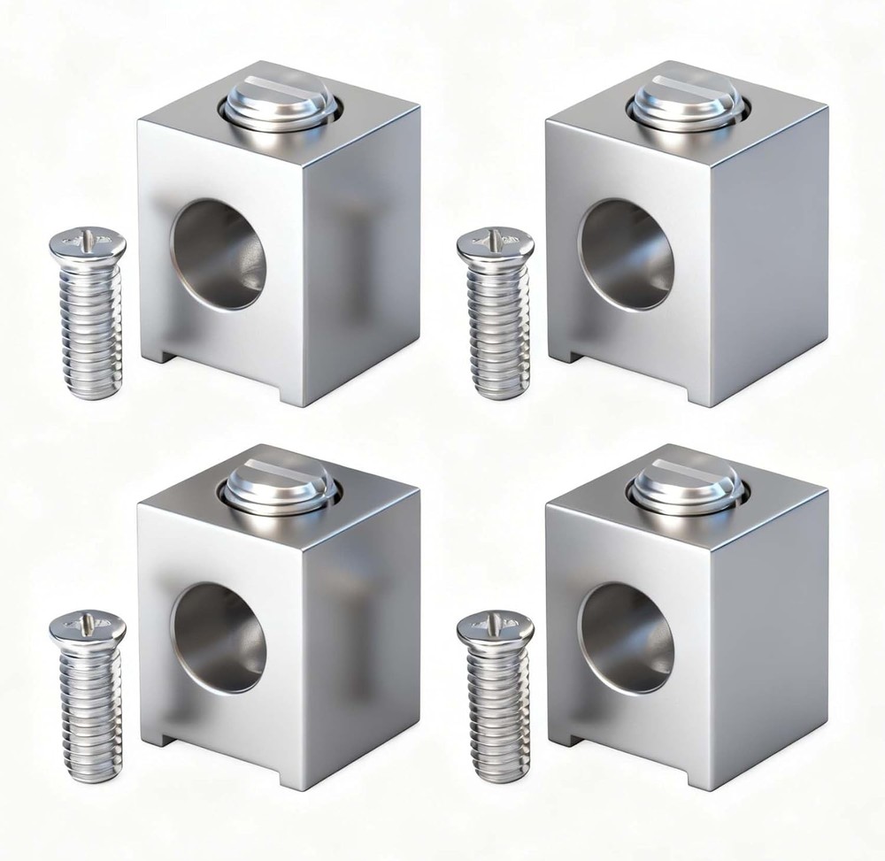 Neutral Lug Kit Circuit Breaker Ground Lugs Aluminum Ground Number of Items: 4