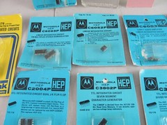 Motorola HEP , Jip Pak, Archer IC Lot, Vintage Chip