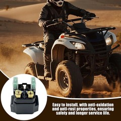 Starter Relay Solenoid with Plug for Yamaha Grizzly Kodiak Raptor 350 400 450 66