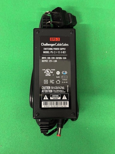 Challenger Switching Power Supply PS-2.1-12-3-DC1