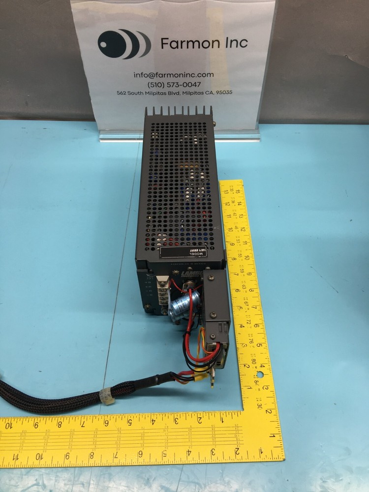 LAMBDA LRS-55V-5 REGULATED POWER SUPPLY,187-250VAC,47-63Hz, 420W PF 0.70, 134398