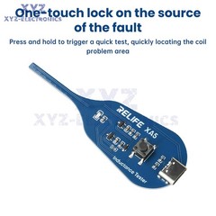 1/2/5/10pcs XA5 Motherboard Coil Tester Electromagnetic Inductor Detector Type-C