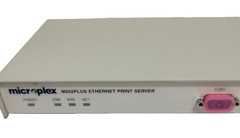 MICROPLEX M202PLUS ETHERNET PRINT SERVER 97-218-100 USED WORKING CONDITION