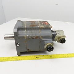 Mitsubishi HA100C DWG. Z653193 AC Servo Motor S/N 37131 OSE5K-6-12-108 FA-Coder