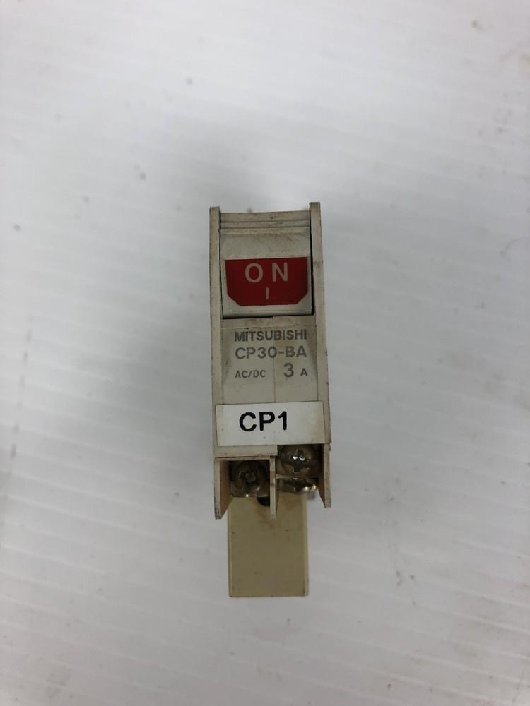Mitsubishi CP30-BA Circuit Breaker Protector 250V 3A 1P 50/60Hz