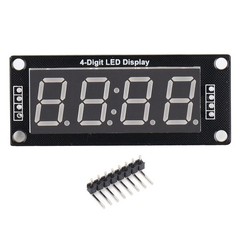 0.56in LED Disp Module 4 Digit 7 Segment Digital Tube Clock Module With Pin