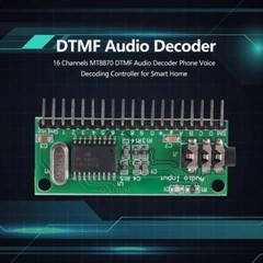 16-CH 16 Channels MT8870 DTMF Decoder Phone Voice Decoding Controller CST